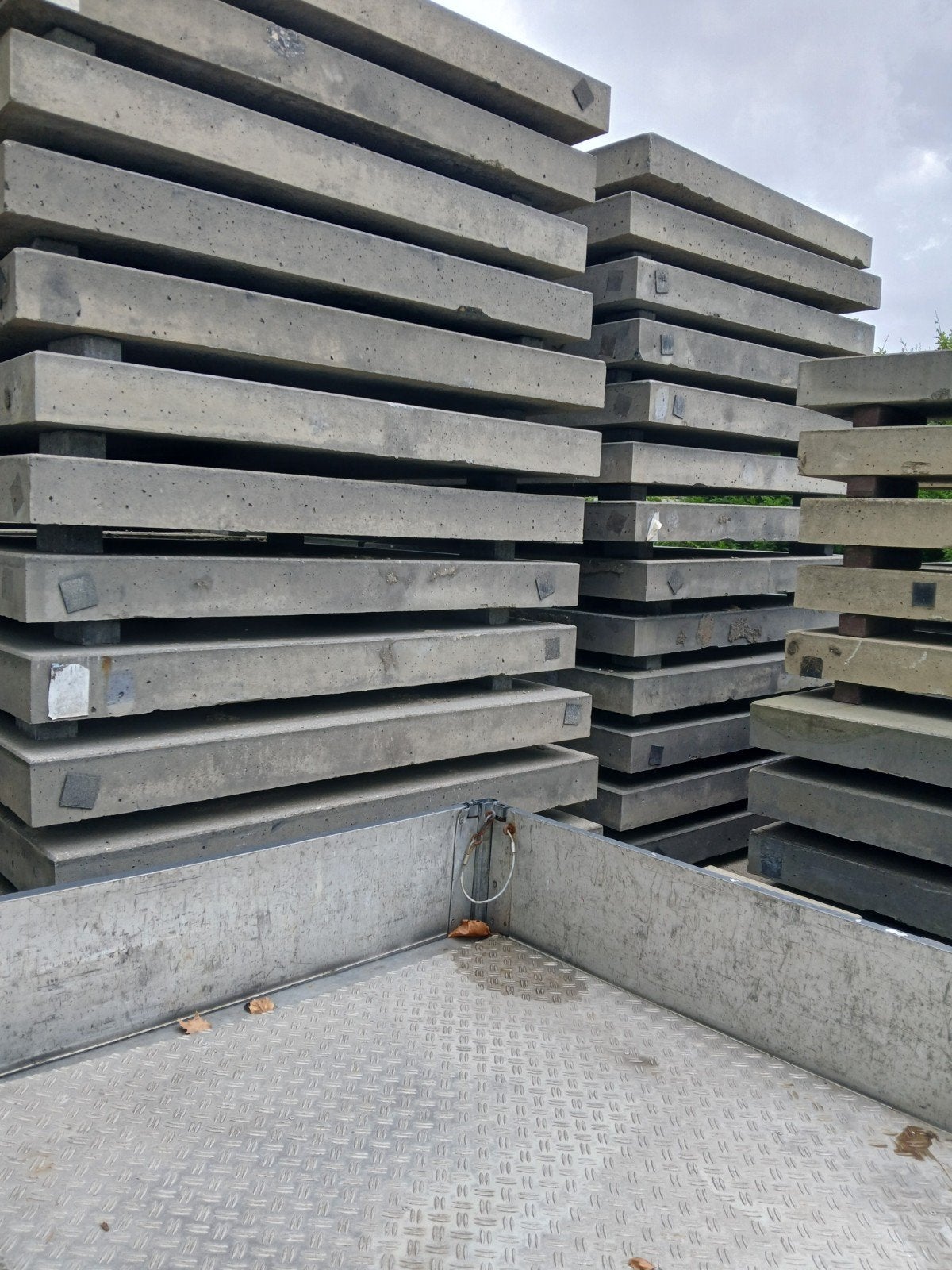 Betonplaten.., Ophalen of Verzenden, Zo goed als nieuw, Minder dan 180 cm, Palen