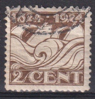 Nederland 1924 nr 139 Reddingsbrigade 100 jr  AMSTERDAM 2, Verzenden, Gestempeld, Overige thema's