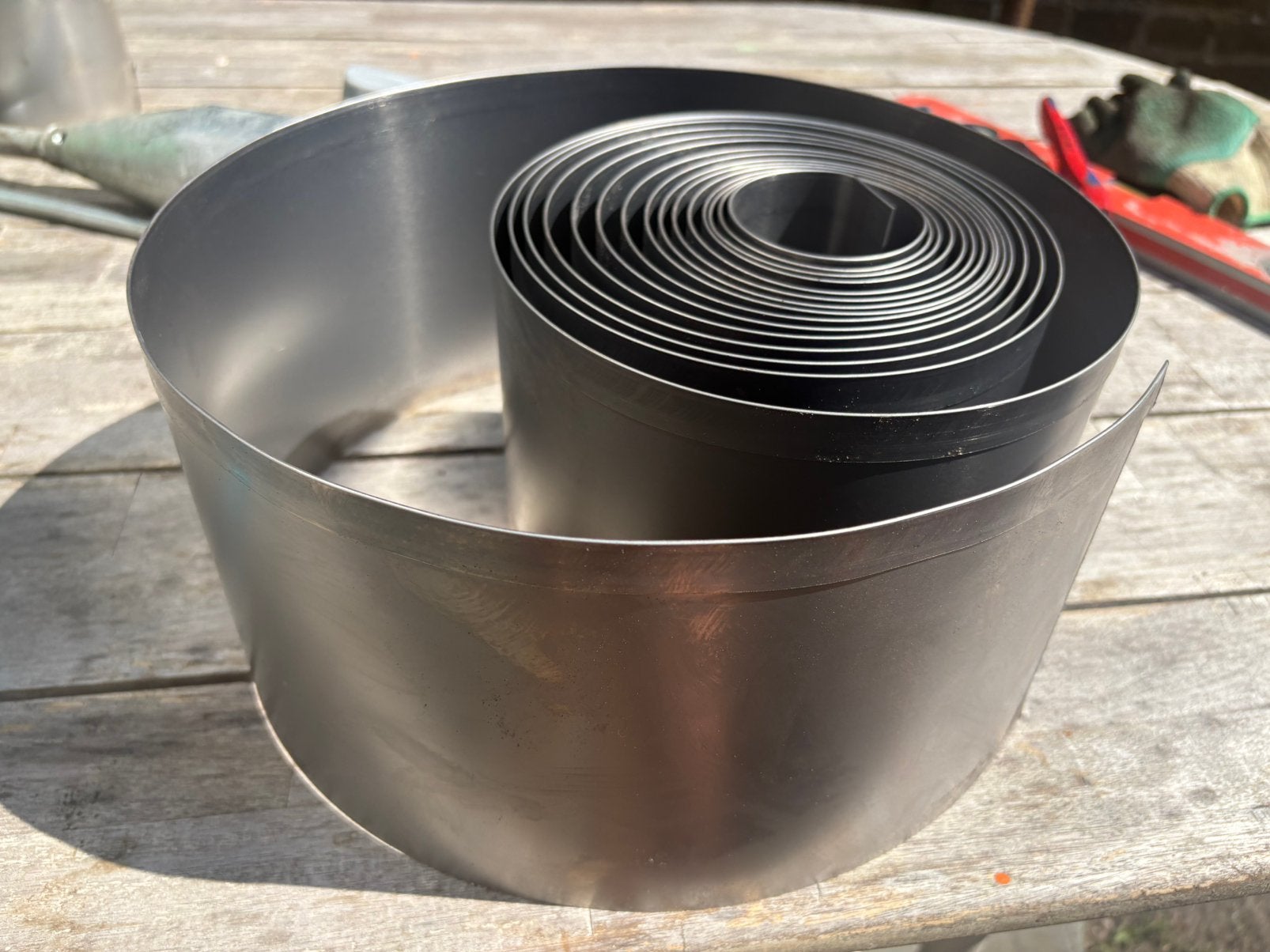 Wovar Cortenstaal, restant 6 meter plus1,5 meter, Ophalen, Nieuw, Overige materialen, Minder dan 25 cm
