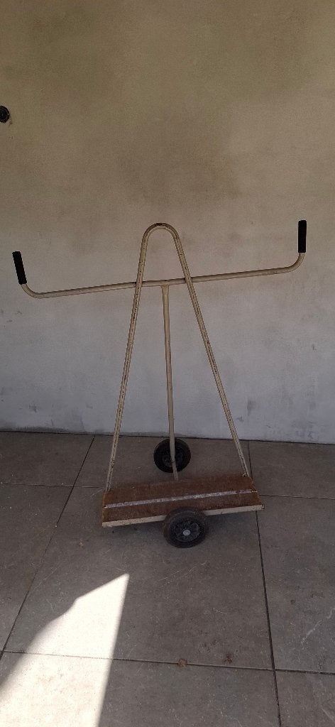 Platenkar / platenwagen, 100 liter of meer, Ophalen, Gebruikt, Transportkar