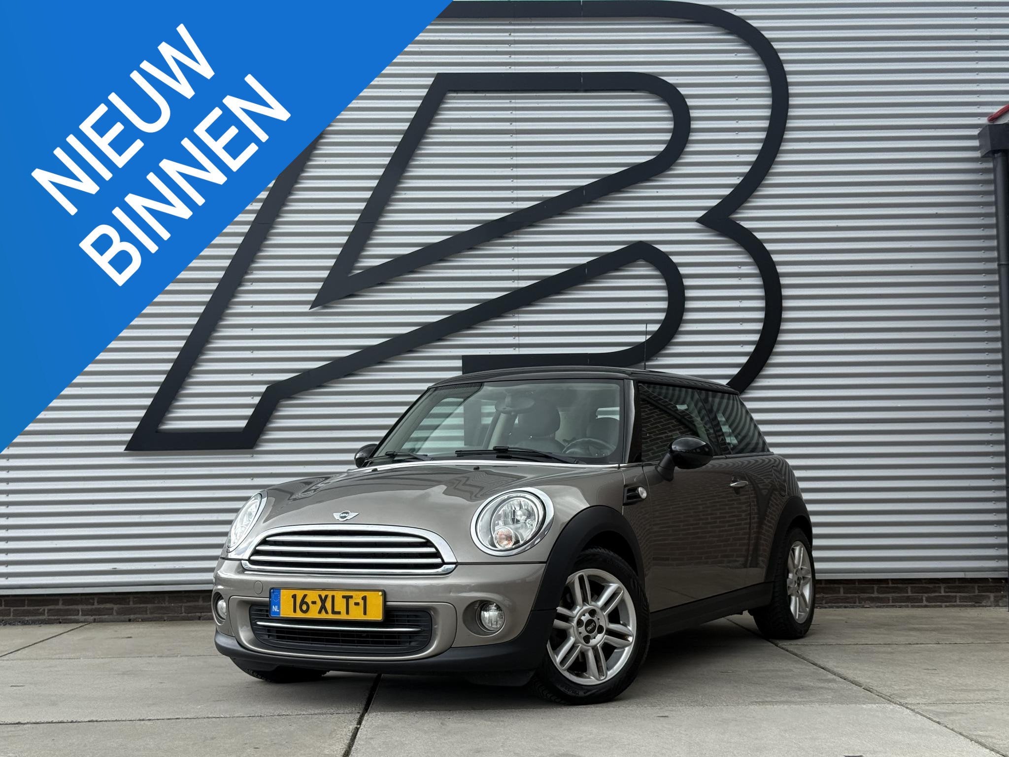 MINI 3-Deurs 1.6 Cooper Chili Clima|Cruise|Elek ramen|Lm vel, Auto's, Voorwielaandrijving, Euro 5, Zwart, 4 cilinders