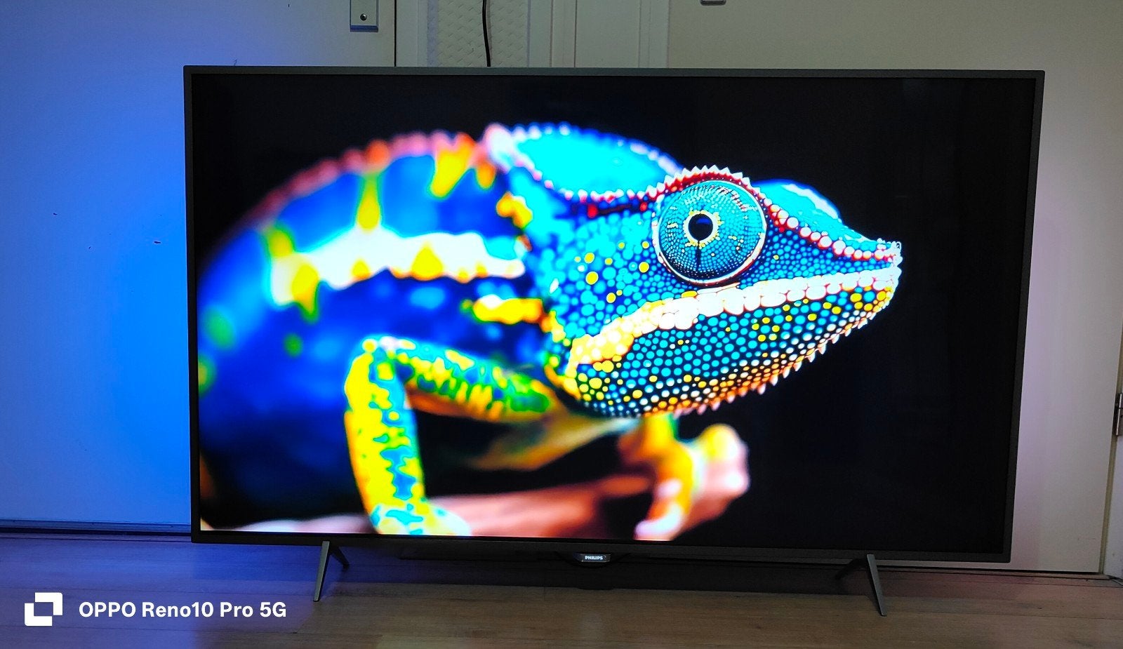 Philips 55" inch Smart TV 4K UHD Met Amblight, Ophalen, Philips, LED, 50 Hz