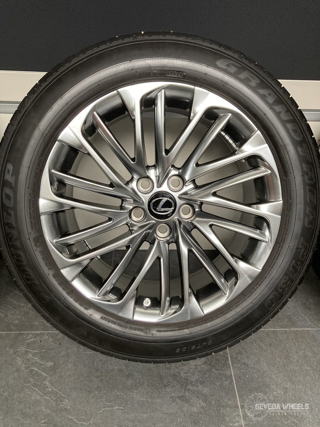 18” Lexus NX I (2017-2021) sport velgen + banden 5x114.3, Auto-onderdelen, Banden en Velgen, 18 inch, Gebruikt, -, -