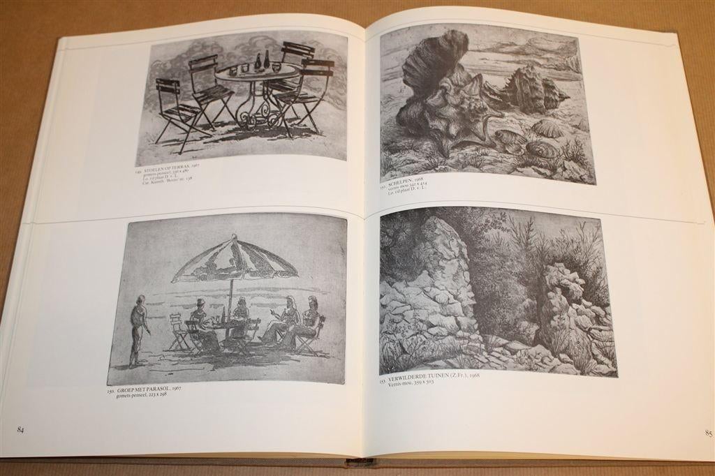 Grafisch werk Dick van Luijn — Met Houtdruk - Genummerd ex., Ophalen of Verzenden, Zo goed als nieuw
