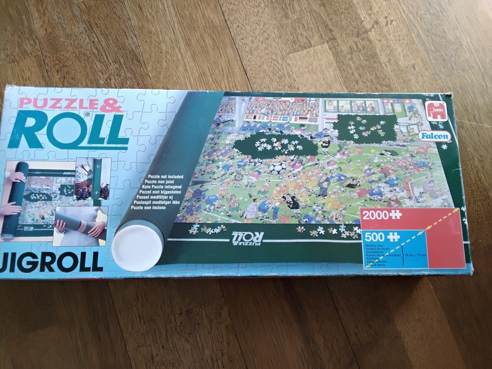 Puzzelmat roll van jumbo, Ophalen of Verzenden, Minder dan 500 stukjes