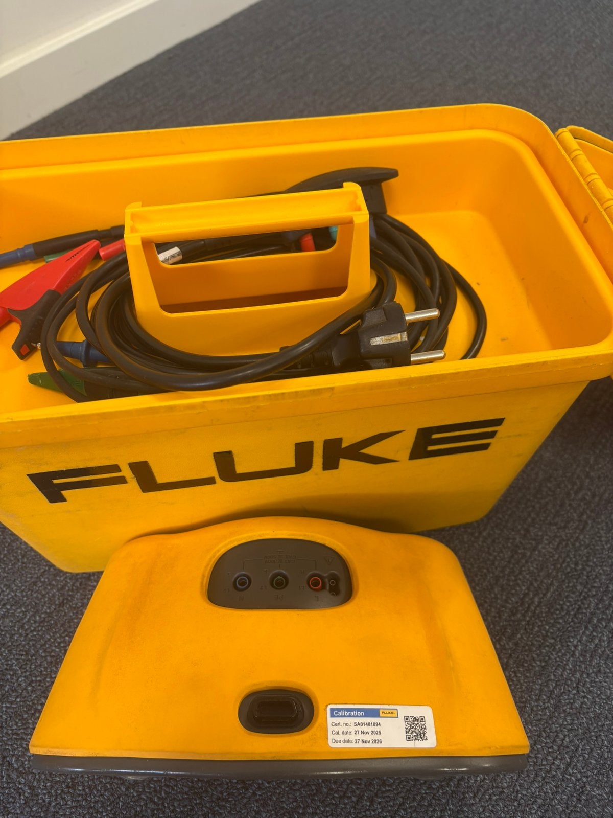 Fluke 1663 installatietester NEN3140 NEN1010, Ophalen of Verzenden, Gebruikt, Elektriciteit