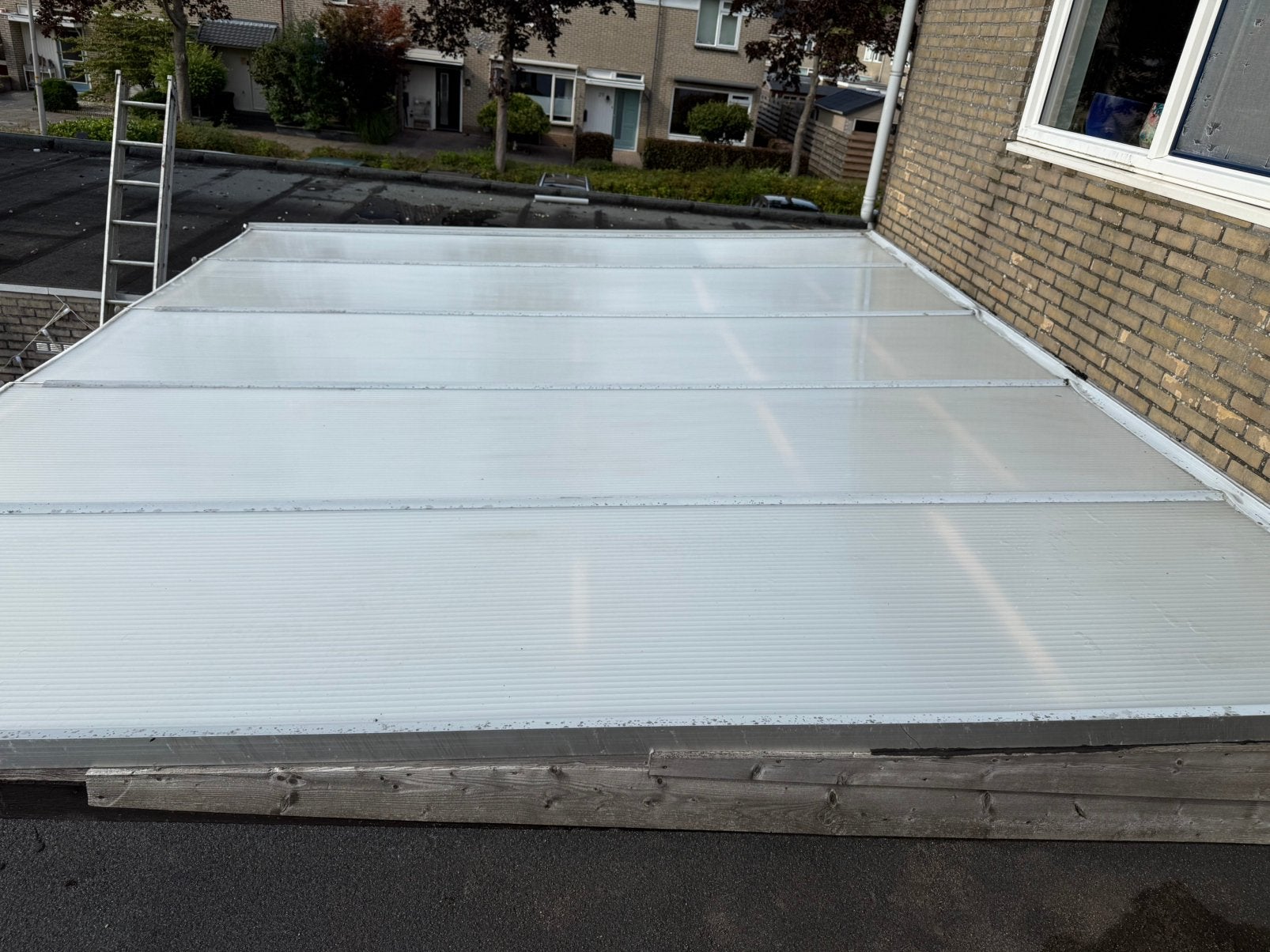 Polycarbonaat platen, Ophalen, Gebruikt, Veranda