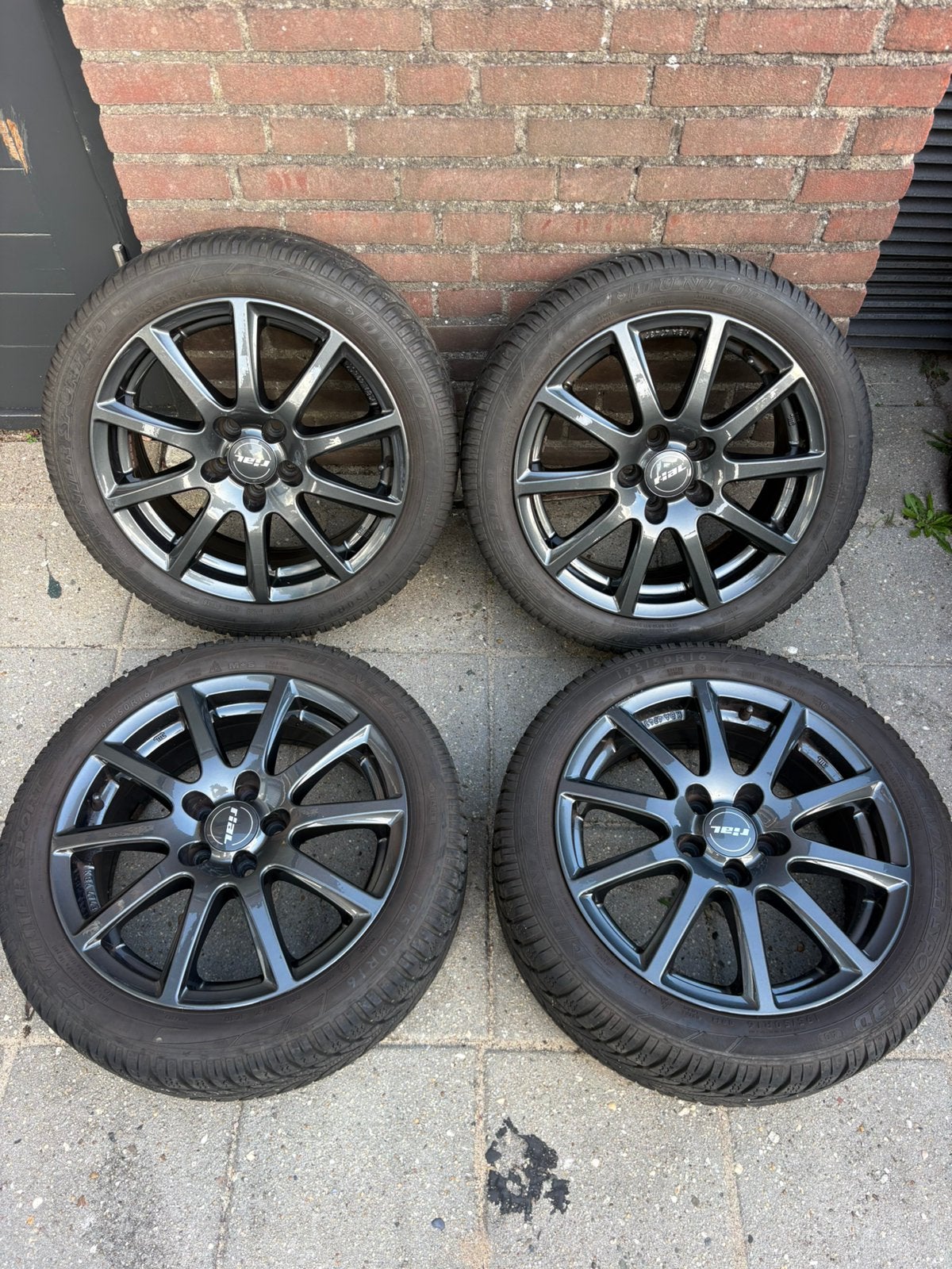Rial 16 inch velgen 5x100, Auto-onderdelen, Ophalen, Gebruikt, 16 inch, Banden en Velgen