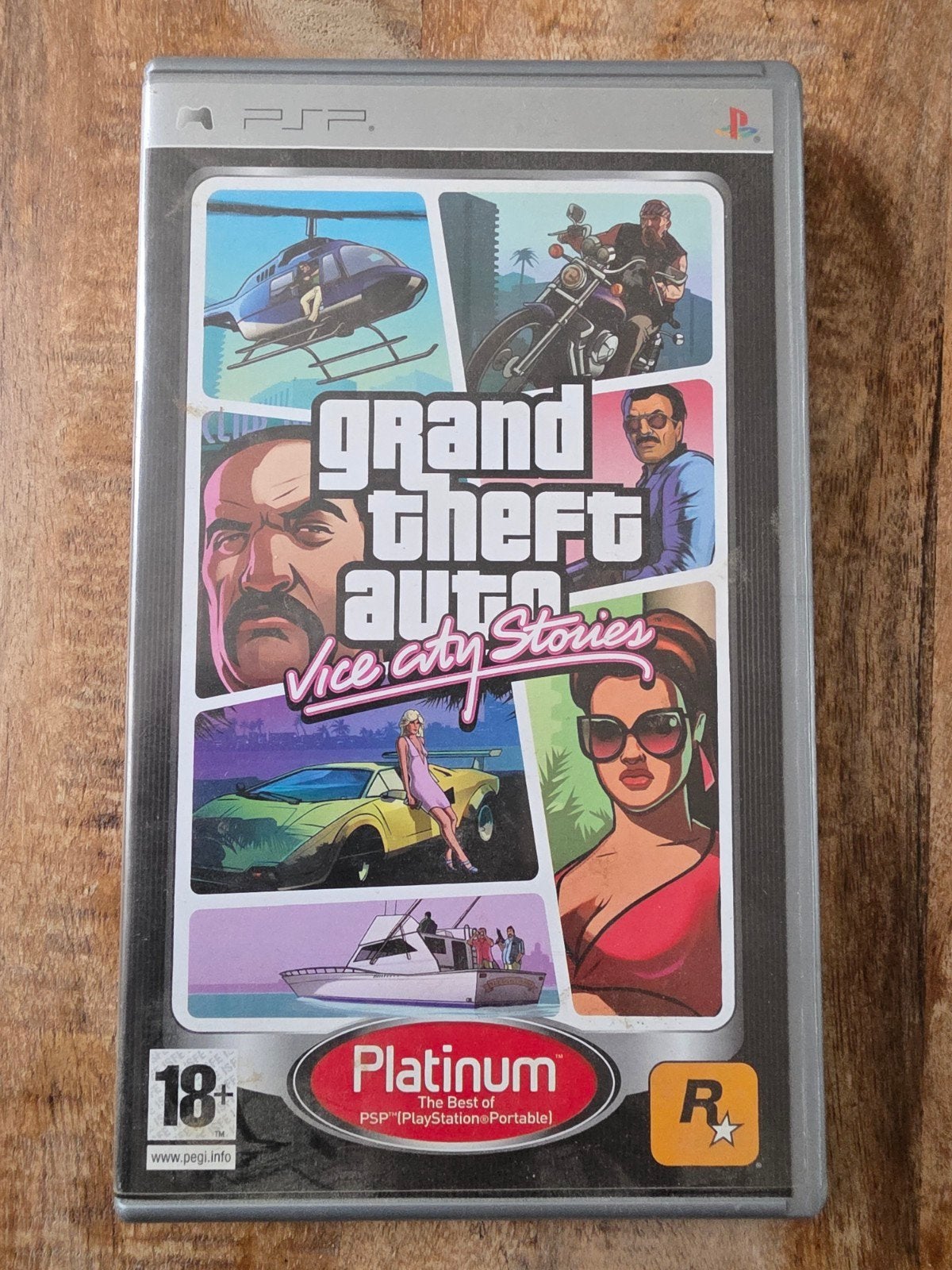 Grand Theft Auto: Vice City Stories PSP Platinum Edition, Vanaf 18 jaar, 1 speler, Zo goed als nieuw, Ophalen