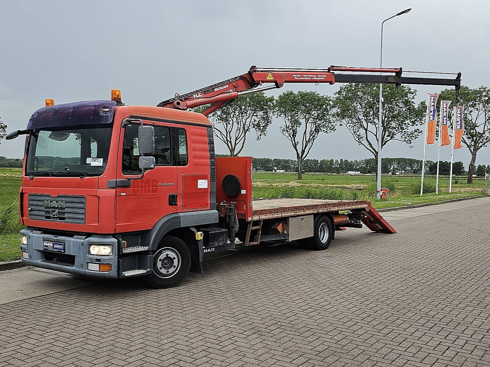 M.A.N. 12.240 TGL hydr. ramp. atlas 65, MAN, Bedrijf, Euro 4, Elektrische buitenspiegels