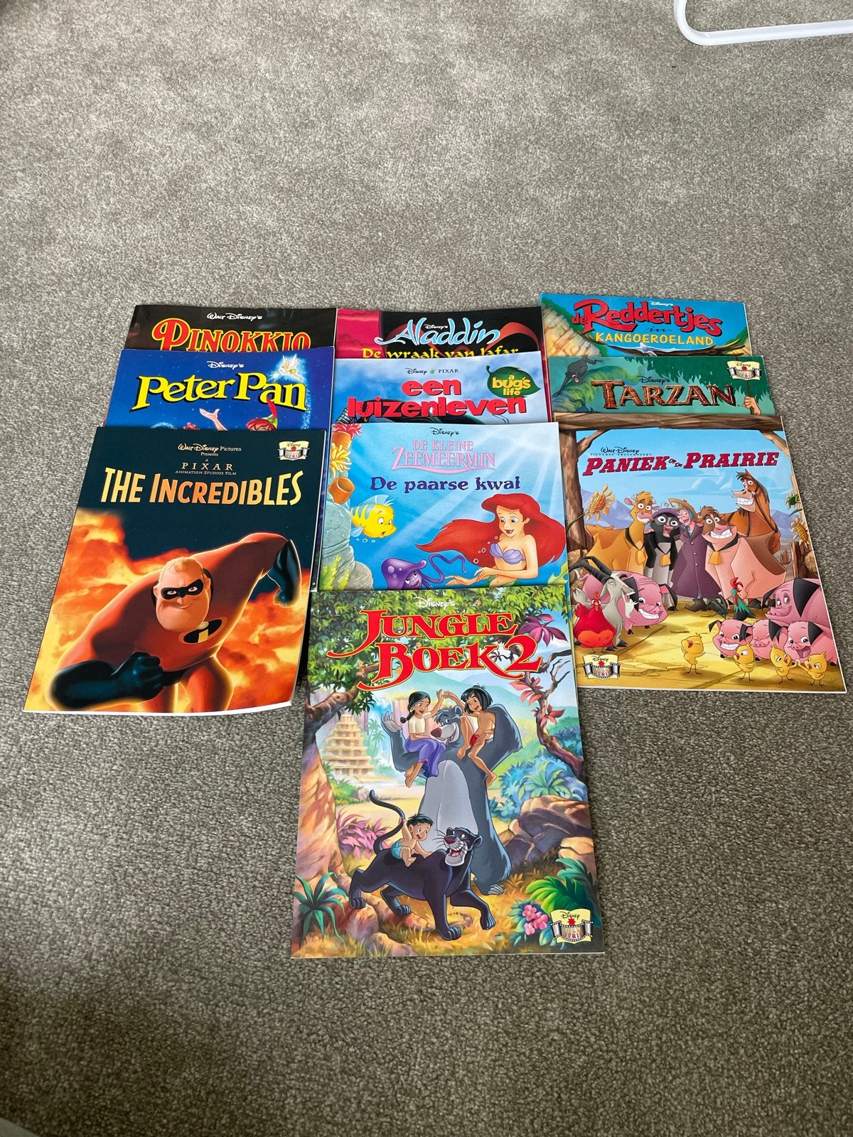 Disney & Pixar kinderboeken collectie - 9 stuks, Ophalen, Gelezen, Sprookjes