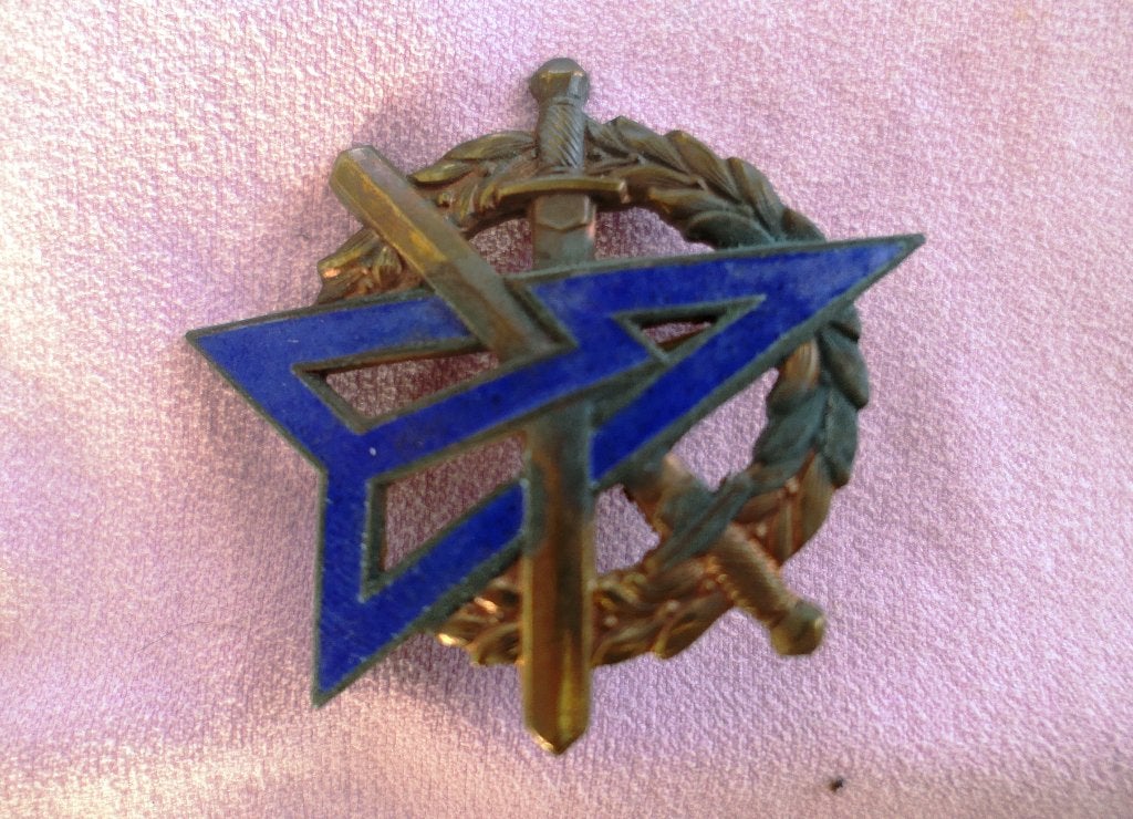 Nederlands Embleem Militaire Lichamelijke Vaardigheid speld, Verzamelen, Ophalen of Verzenden, Landmacht, Nederland, Embleem of Badge