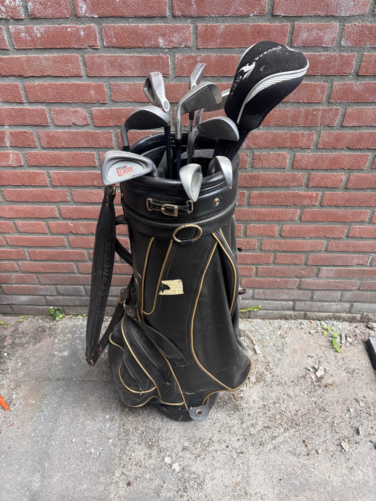 Complete golfset met tas - Tour Leader & Cougar, Ophalen of Verzenden, Gebruikt, Set, Overige merken