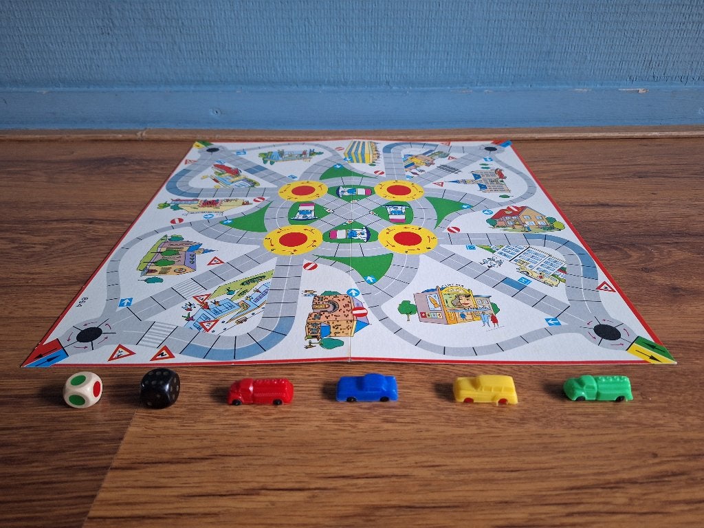 Het Grote Verkeersspel, Een of twee spelers, Ophalen of Verzenden, Zo goed als nieuw, Papita
