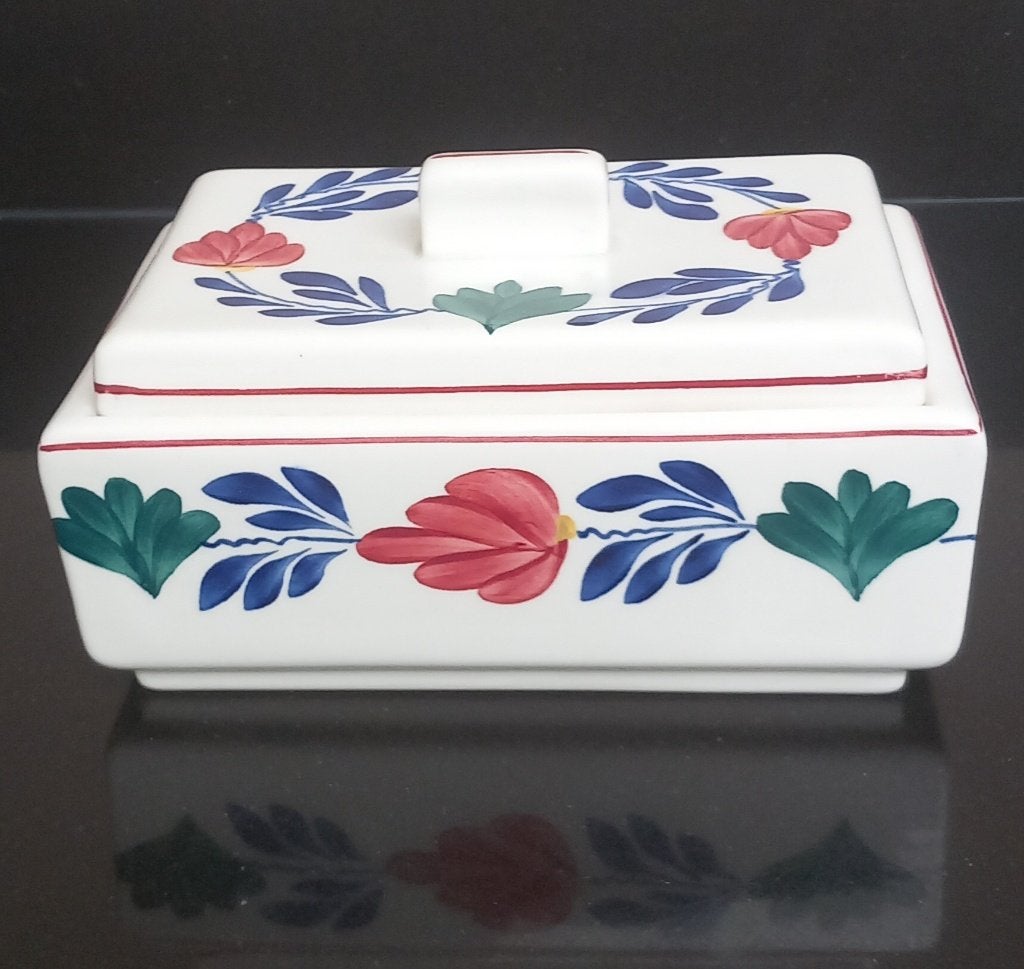 boerenbont 483A koekjesdoos, Ophalen of Verzenden, Zo goed als nieuw, Aardewerk, Overige typen