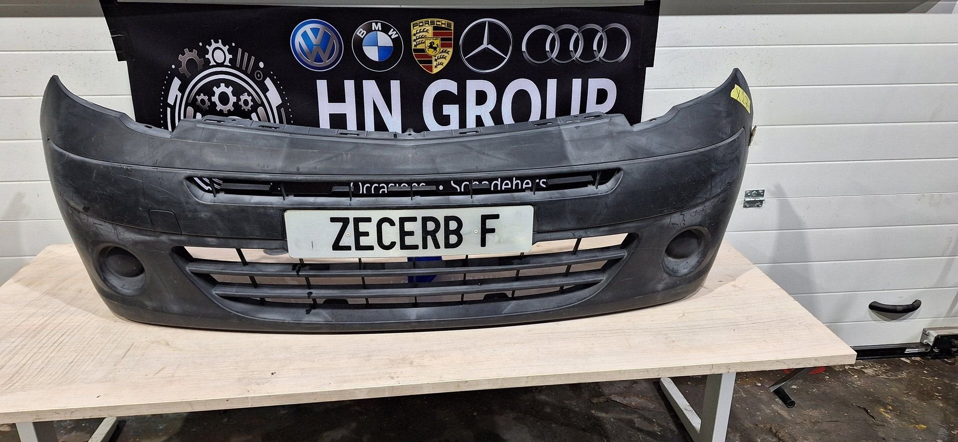 RENAULT KANGOO FACELIFT VOORBUMPER, Gebruikt, -, Voor, -