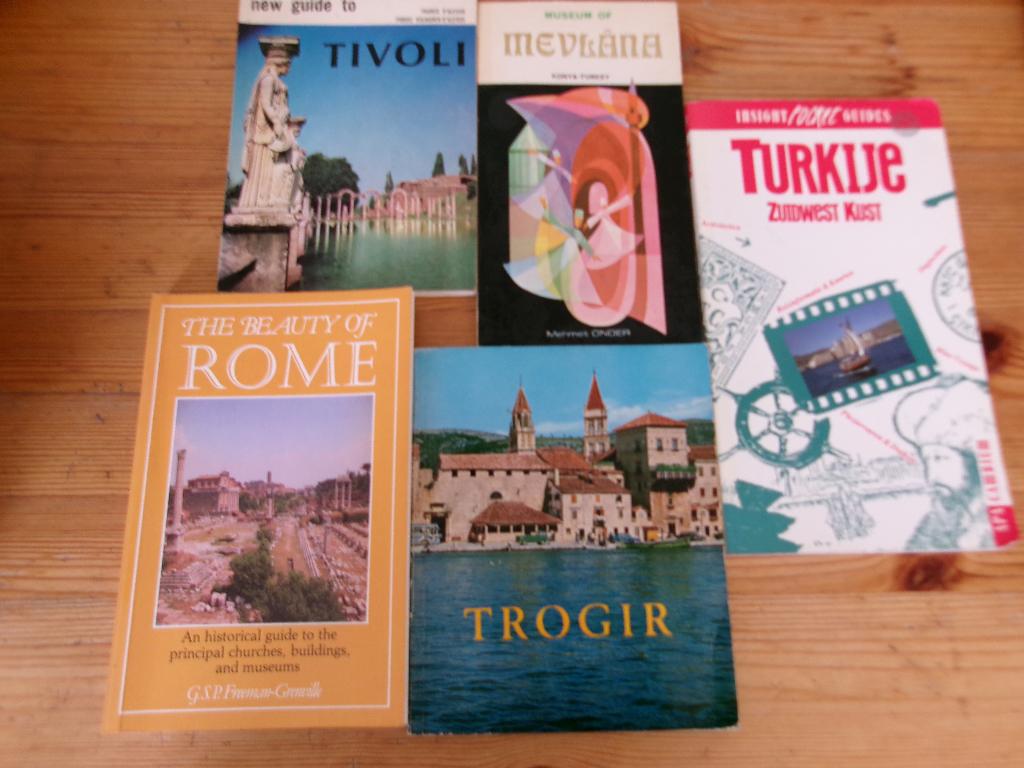 Reisgidsen - Tivoli / Rome / Trogir / Turkije / ANWB ..., Europa, Ophalen of Verzenden, Reisgids of -boek, Gelezen