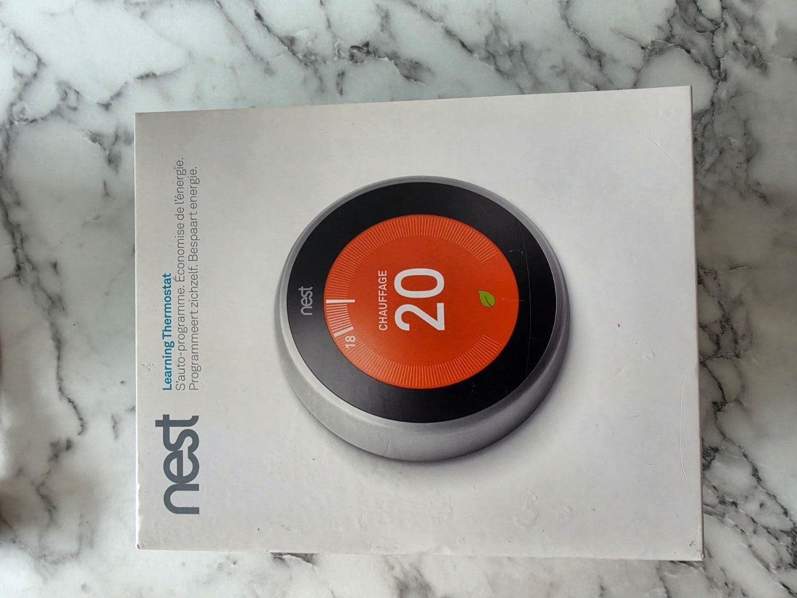 Nest Learning Thermostat - Slimme thermostaat, Ophalen of Verzenden, Slimme thermostaat, Gebruikt