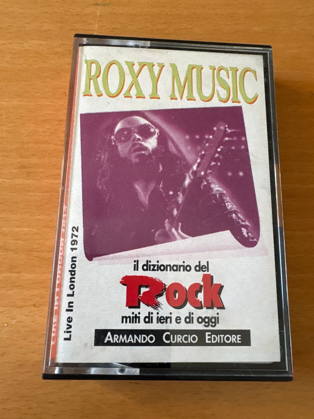 Roxy Music - Live In London 1972 Muziek Cassette 9 tracks, Gebruikt, Ducoso, 1 bandje, Ophalen of Verzenden