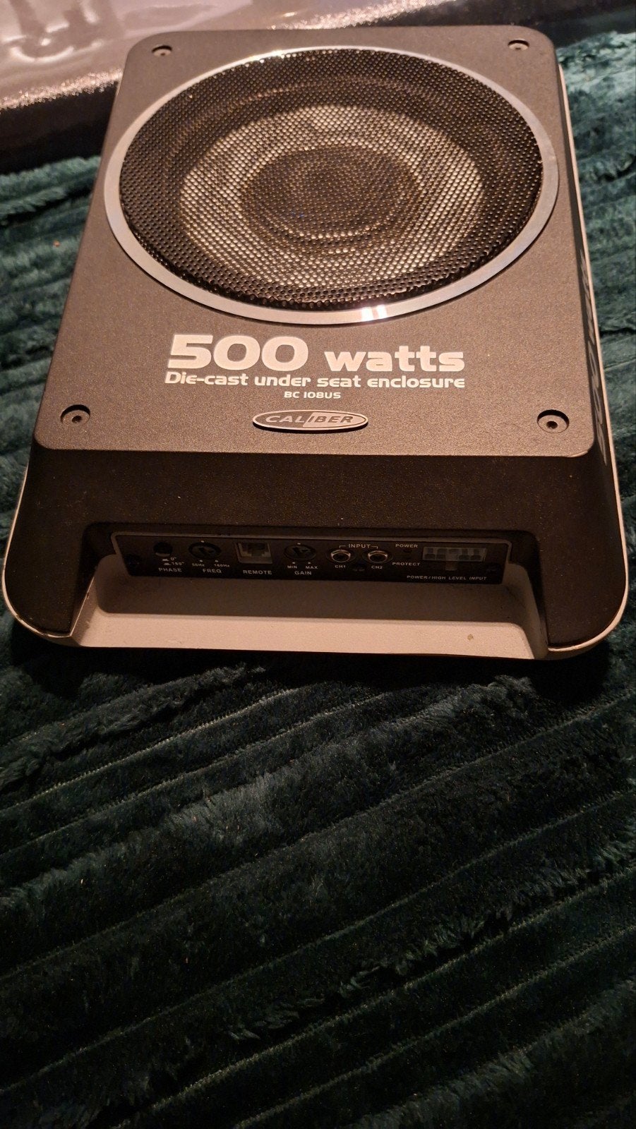 Caliber BC 10BUS 500 Watt Underseat Subwoofer, Auto diversen, Ophalen, Gebruikt