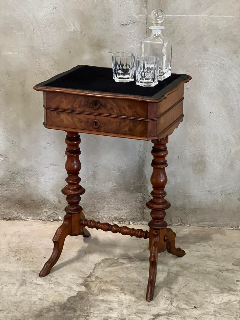 Prachtige bijzettafel, naaitafel, Antiek en Kunst, Ophalen