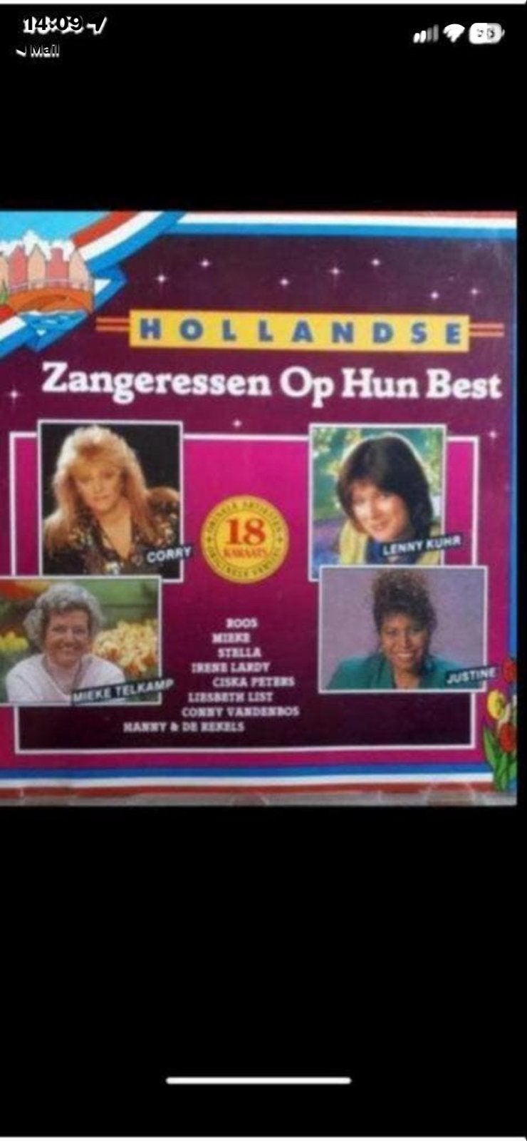 Hollandse Zangeressen Op Hun Best CD - Diverse Artiesten, Ophalen of Verzenden, Gebruikt, Levenslied of Smartlap, Verzamelalbum