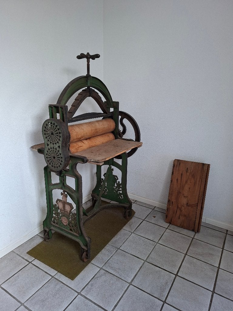 Antieke Mangel - Decoratief Stuk, Ophalen
