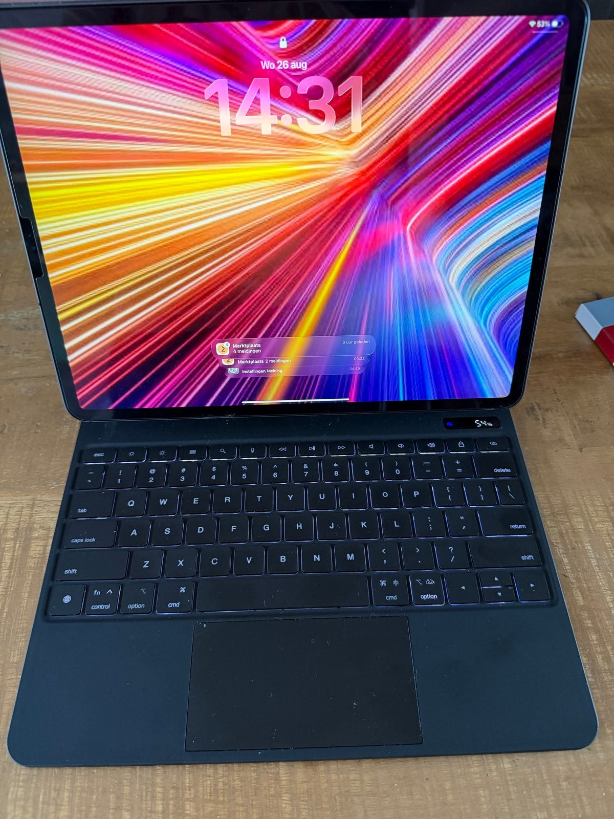 iPad Pro 12.9 inch (4e generatie), Computers en Software, Apple iPads, Gebruikt, Zwart, 12 inch, Ophalen of Verzenden