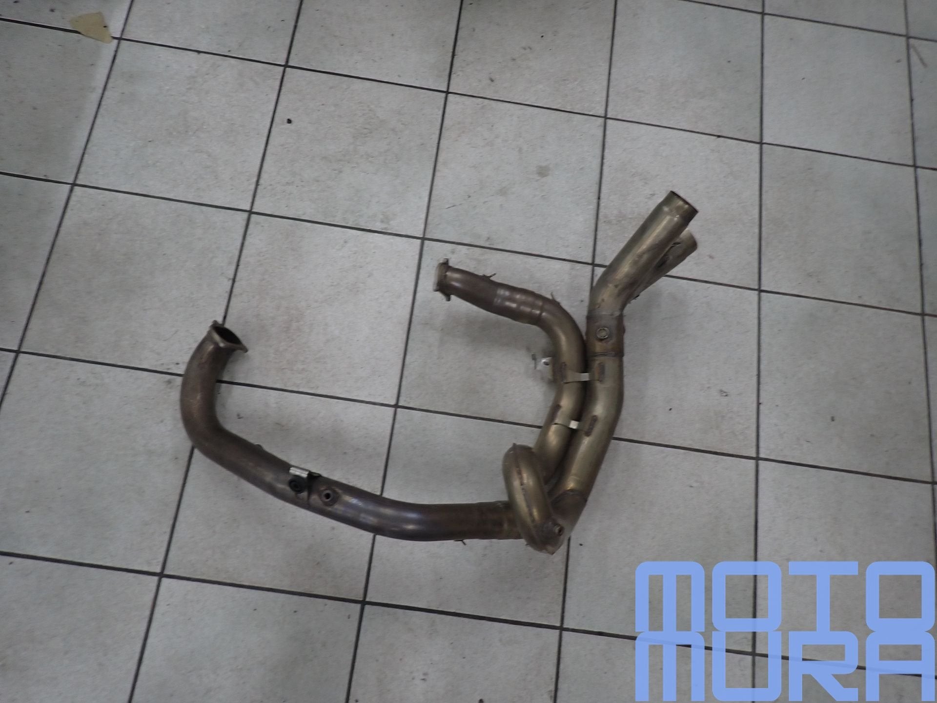 Ducati 848 1098 1198 2007 - 2013 uitlaat bocht uitlaatbochte, Gebruikt, -, -, Ophalen of Verzenden