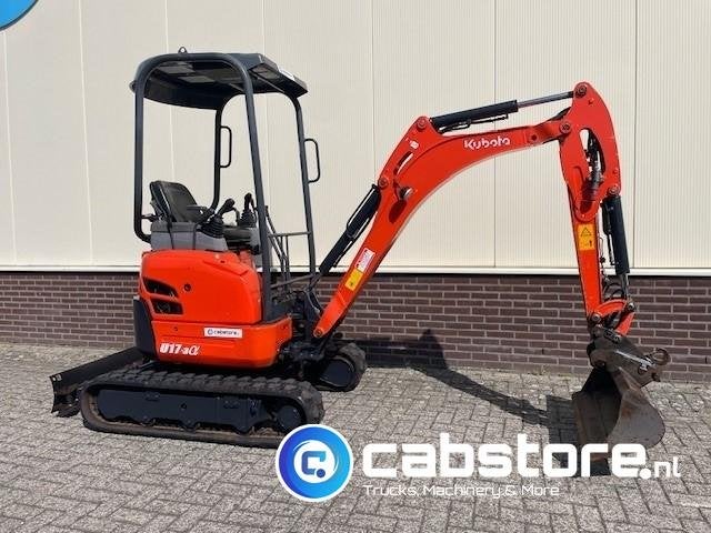Kubota u17-3 - Midi graafmachine - Bouwjaar 2016 - Draaiuren, Graafmachine