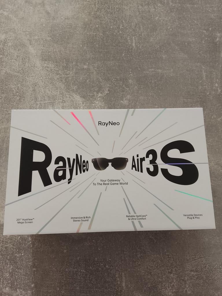 RayNeo Air3s AR-bril - Zo goed als nieuw, Spelcomputers en Games, Virtual Reality, Ophalen of Verzenden, Zo goed als nieuw, VR-bril