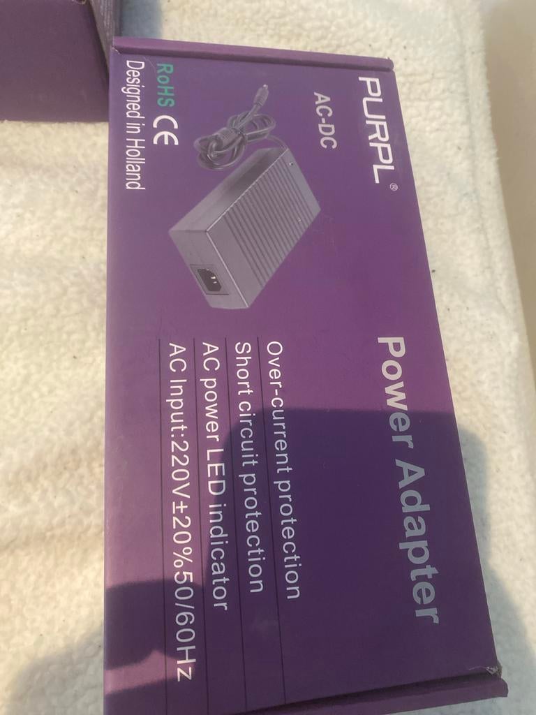 3 stuks nieuw in doos  AC-DC Power Adapter 12V 12.5A 150W, Ophalen of Verzenden, Nieuw