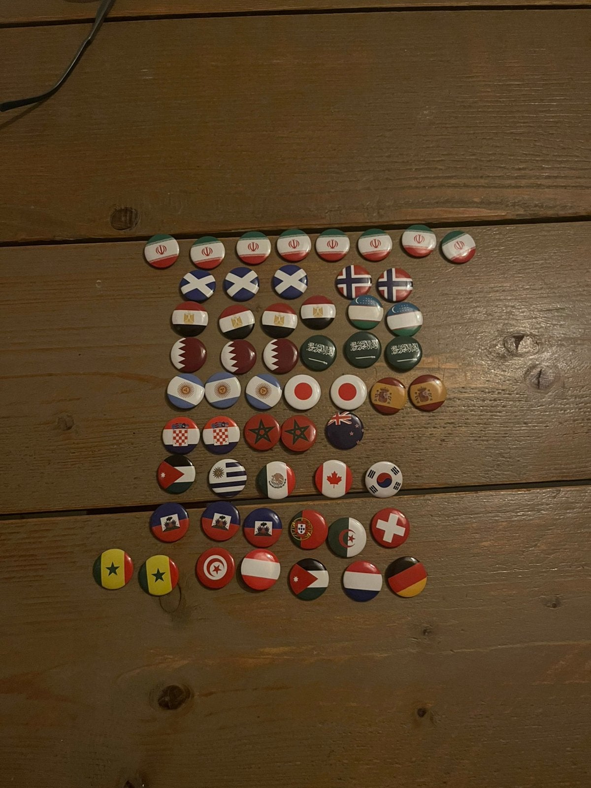 Dekamarkt wk buttons, 2€ per stuk, Ophalen of Verzenden, Nieuw, Stad of Land, Button