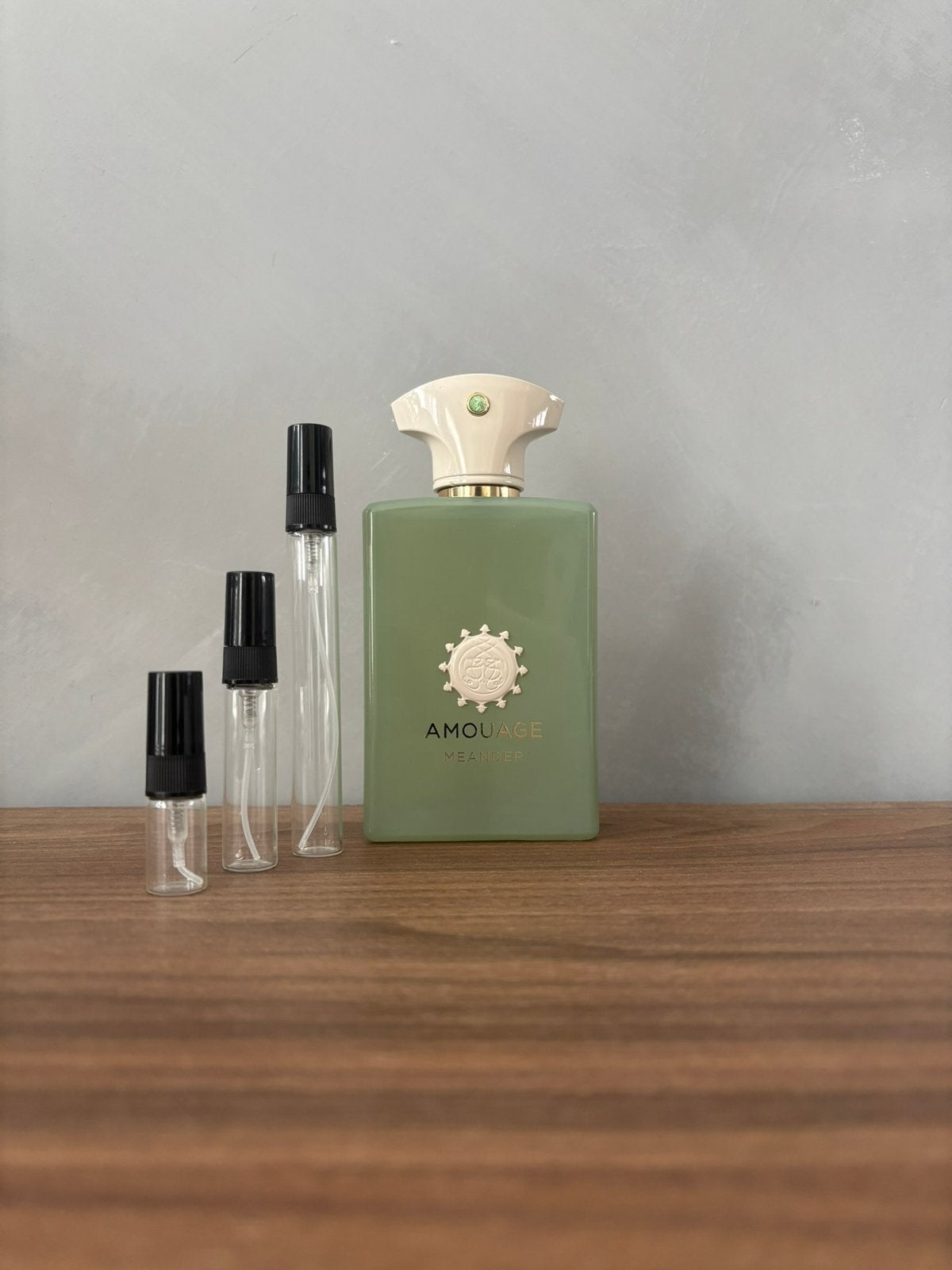 Amouage Meander Niche parfum sample tester decant, Ophalen of Verzenden, Nieuw