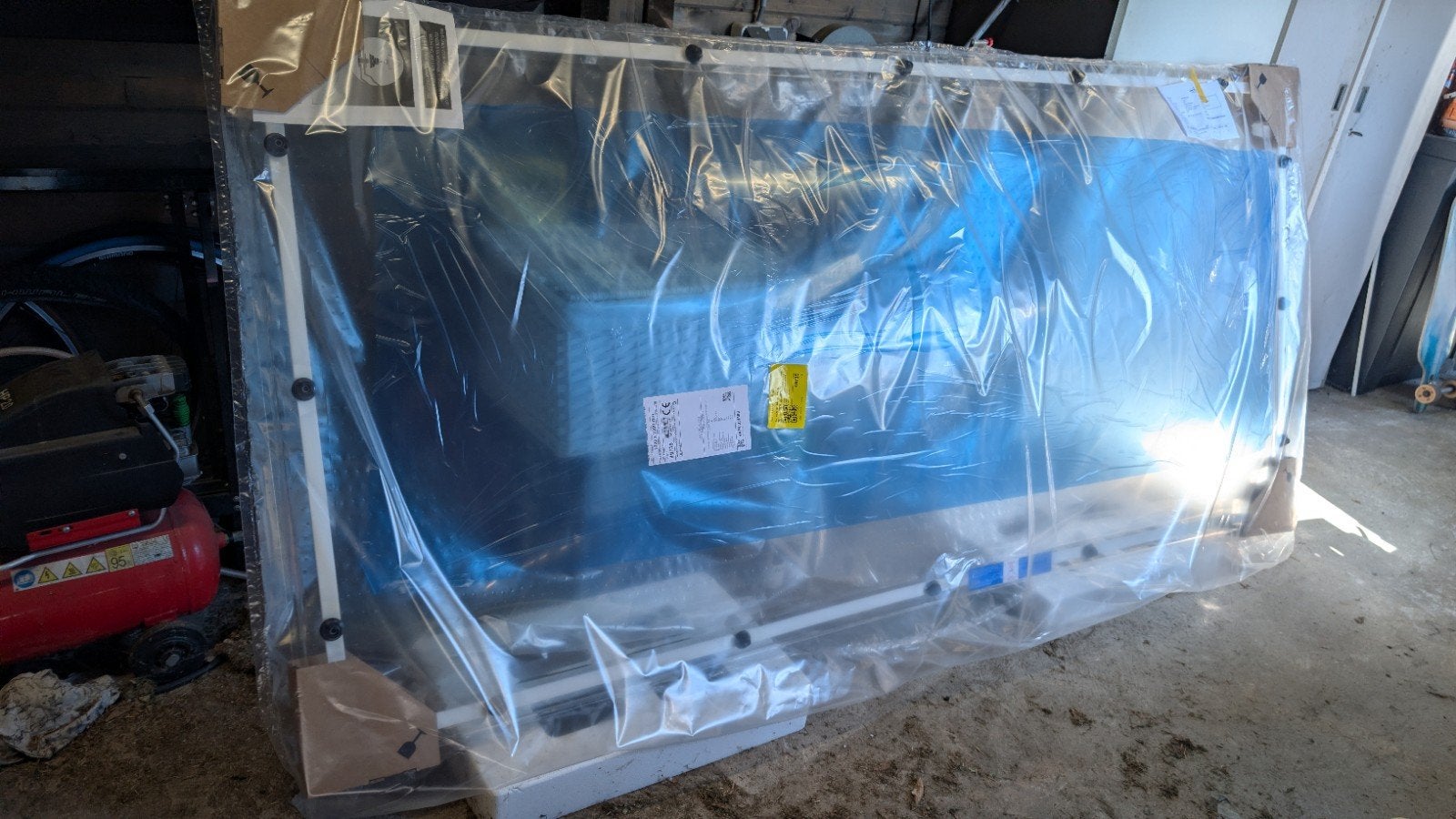 Nieuwe Acrylaat Lichtkoepel Enkelwandig 1000x2300mm, Ophalen, 80 tot 120 cm, Nieuw, 160 cm of meer