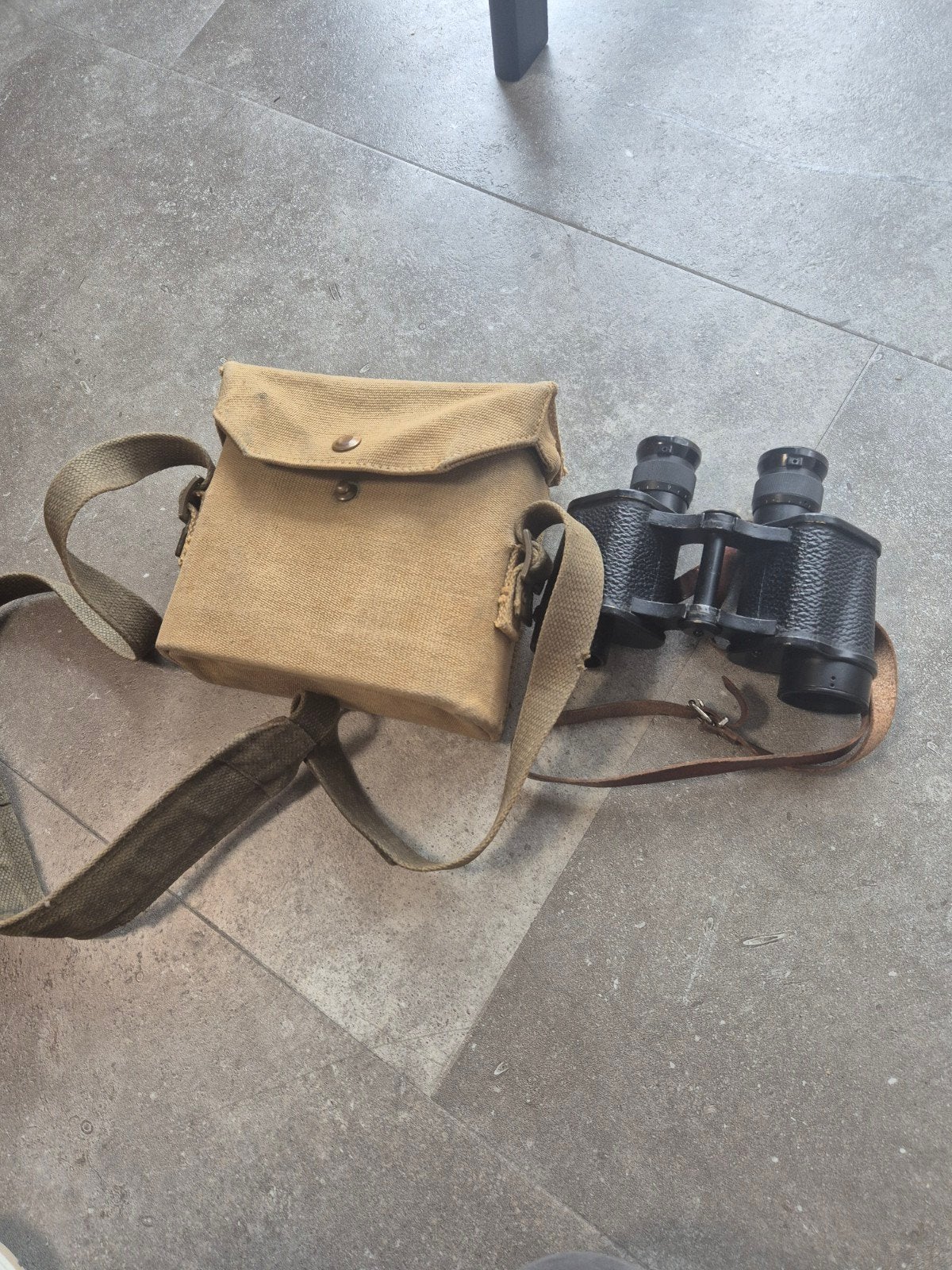 Org MKII verrekijker met tasje 1941, Verzamelen, Militaria | Tweede Wereldoorlog, Landmacht, Engeland, Ophalen of Verzenden