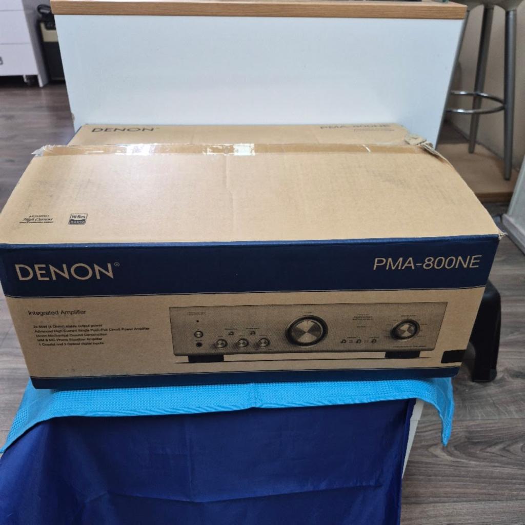 Denon PMA-800NE 85 watt in nette staat in doos Betaal in3, Denon, Zo goed als nieuw, Support@denon.com, 1-1-1, Shin-Yokohama
Kohoku-ku, Yokohama 222-0033
Japan