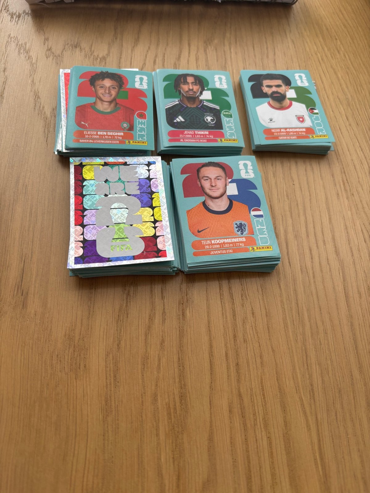 Panini Voetbalplaatjes WK 2026, Ophalen, Gebruikt, Overige binnenlandse clubs, Spelerskaart