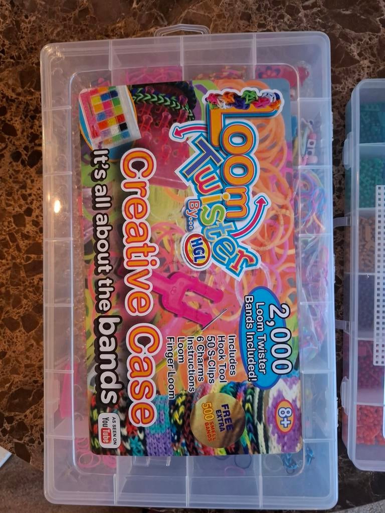 Loom Twister Creative Case & Kralen Knutselset, Hobby en Vrije tijd, Ophalen of Verzenden, Nieuw
