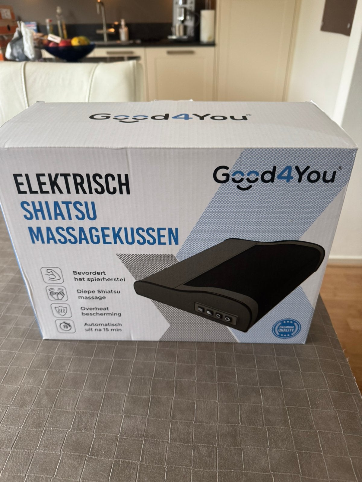 Massage kussen, Ophalen of Verzenden, Nieuw, Massagestoel of Kussen