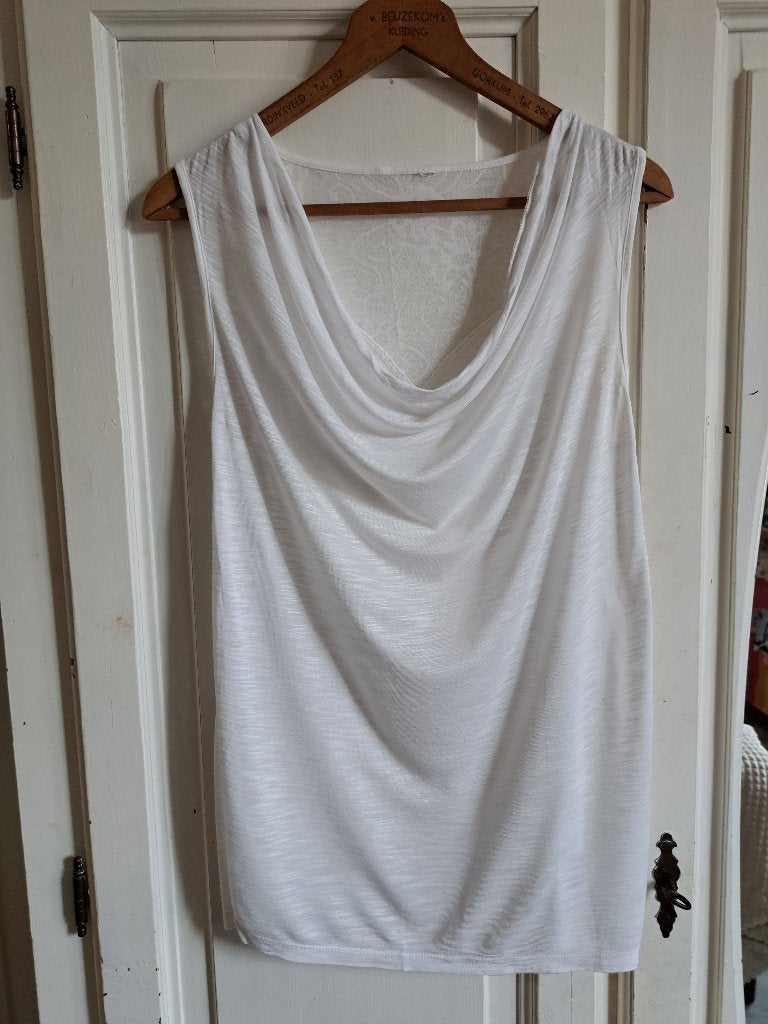 topje, Kleding | Dames, Wit, Ophalen of Verzenden, Gedragen, Maat 36 (S)
