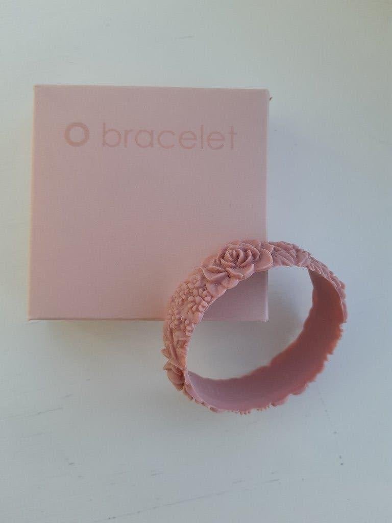 Obracelet armband oudroze maat S ~ nieuw, Ophalen of Verzenden, Nieuw, Roze, Overige materialen