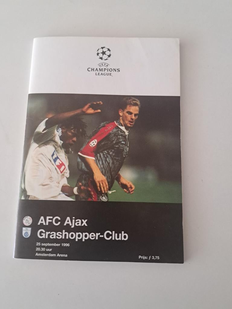 Ajax programma boekje, Verzamelen, Ophalen of Verzenden, Zo goed als nieuw, Ajax, Boek of Tijdschrift