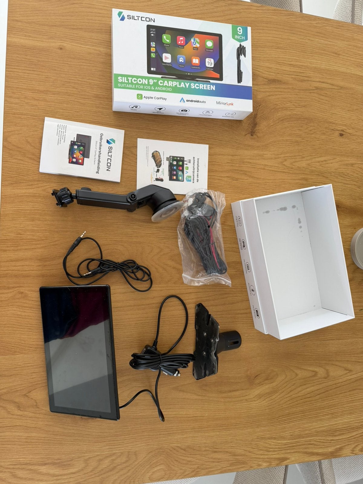 Siltcon Carplay Scherm 9 Inch (Android & Apple), Ophalen of Verzenden, Gebruikt