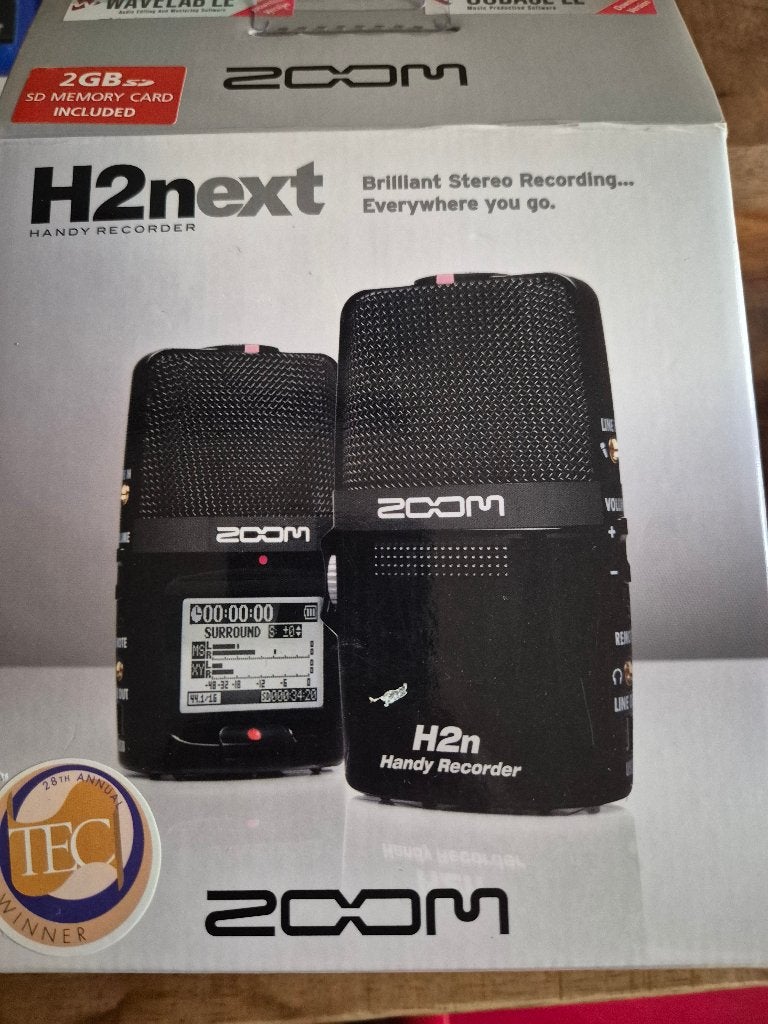 Zoom h2n handy audio recorder, Muziek en Instrumenten, Ophalen of Verzenden, Zo goed als nieuw, Overige typen