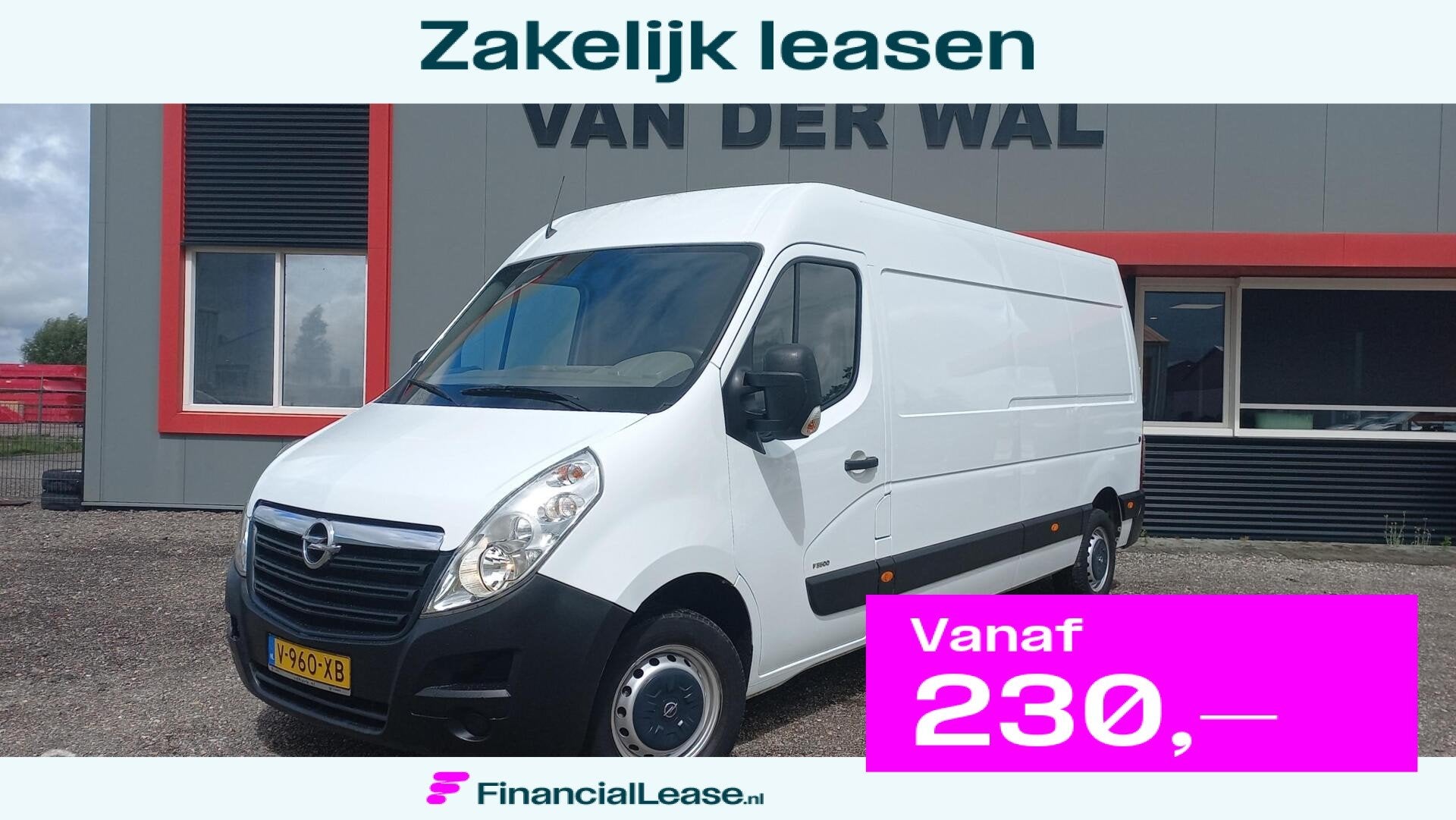 Opel Movano bestel 2.3 CDTI L3H3, Euro 5, 125 pk, Gebruikt, 4 cilinders