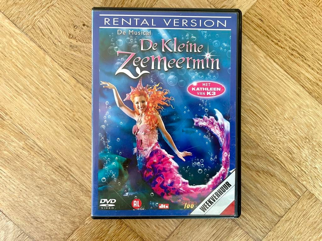 De Kleine Zeemeermin - Studio 100 Musical DVD (nette staat), Cd's en Dvd's, Alle leeftijden, Ophalen of Verzenden, Zo goed als nieuw