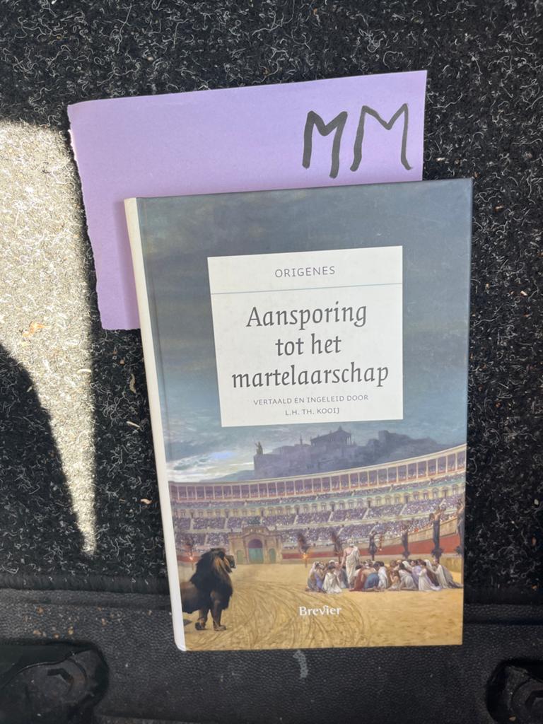Origines: Aansporing tot het martelaarschap, Ophalen of Verzenden, Zo goed als nieuw, Christendom | Katholiek