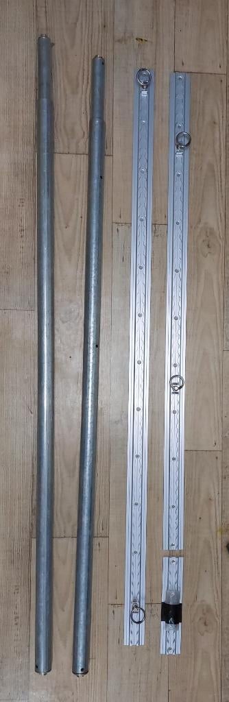 Bindrail met telescoopstangen vw transporter., Ophalen, Nieuw
