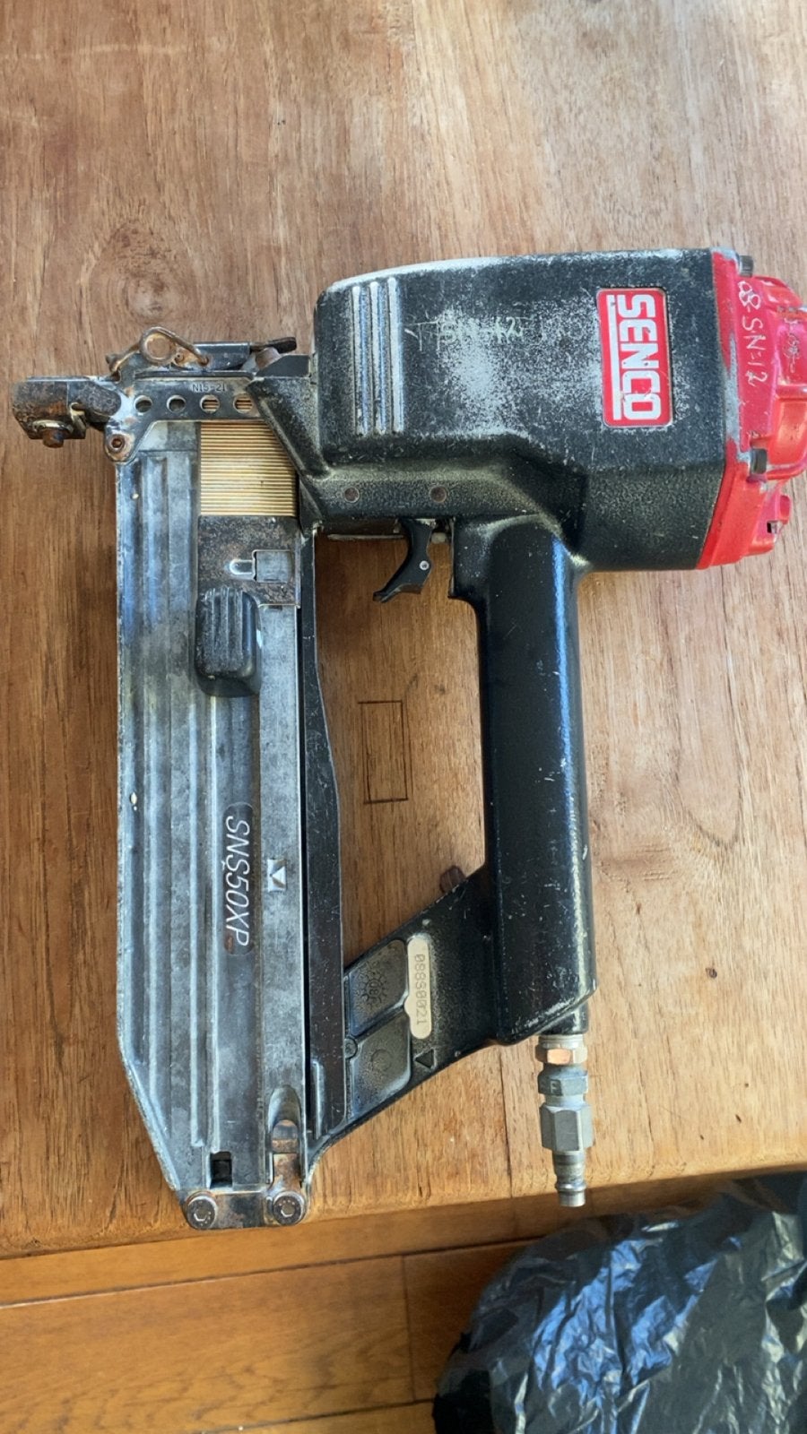 Senco SN-12 tacker/nietmachine - Gebruikt, Ophalen of Verzenden, Gebruikt, Tacker/nietmachine